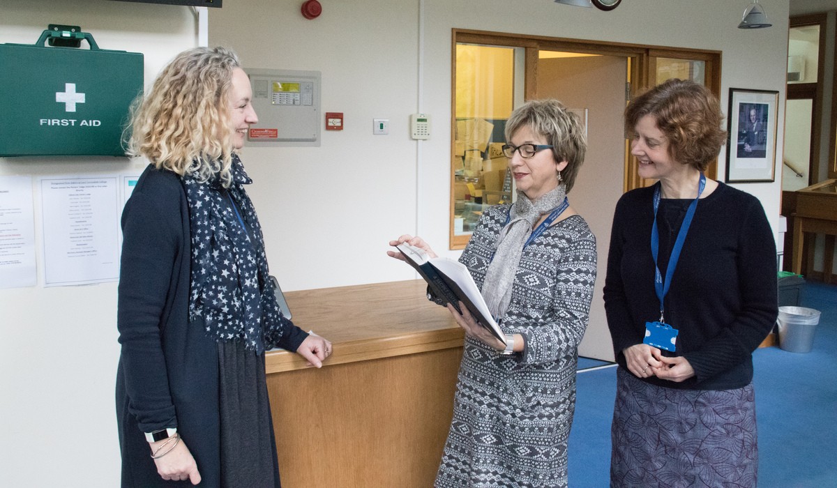 Lucy’s Librarian, Suzanne Tonkin, describes the central role the library and its staff play in the students’ lives in College